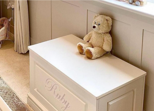 Personalised Wooden Toy Boxes – Luxury Keepsake