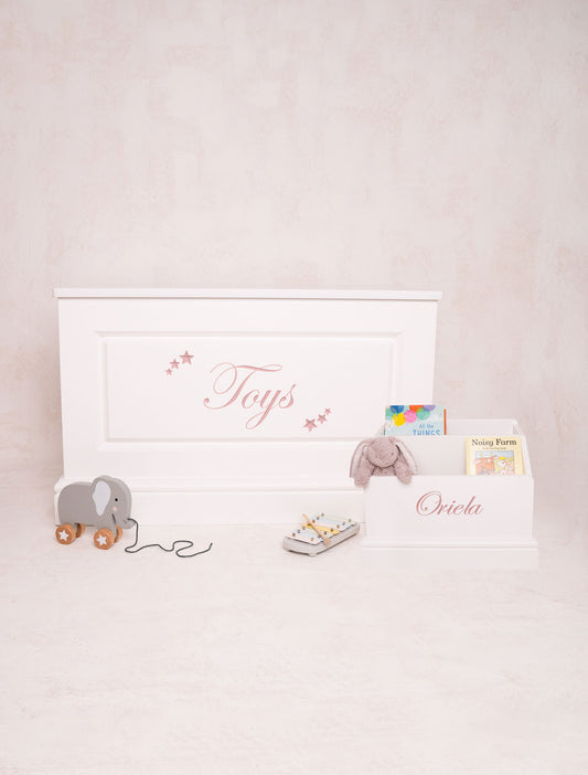 Bundle 1 - Classic Toy Box & Bookcase