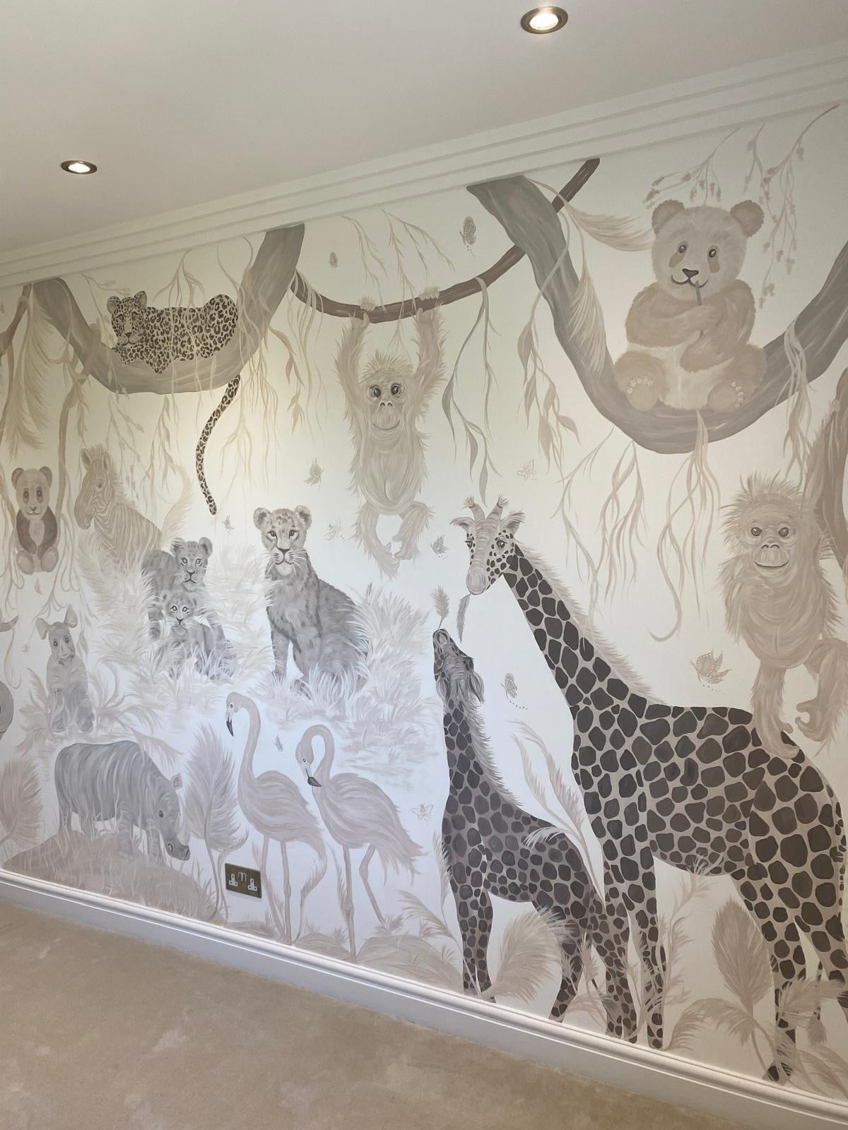 Bespoke hand painted Murals