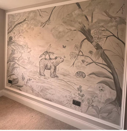 Bespoke hand painted Murals
