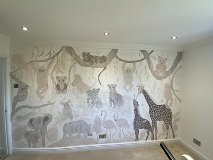 Bespoke hand painted Murals