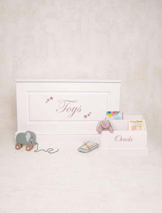 Bundle 1 - Classic Toy Box & Bookcase