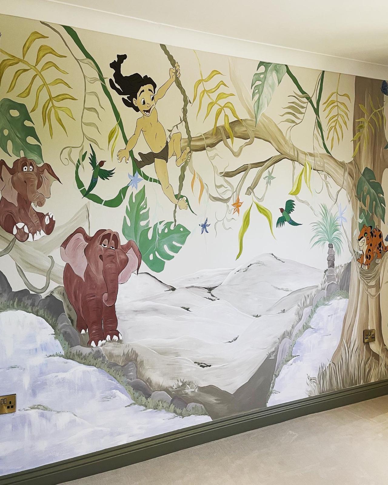 Bespoke hand painted Murals